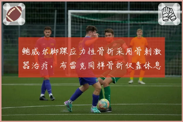 鲍威尔脚踝应力性骨折采用骨刺激器治疗，布雷克同样骨折仅靠休息恢复时间慢40%